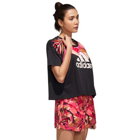 Adidas Women Cropped Tee - FARM Rio Collab - Picture 5 of 10